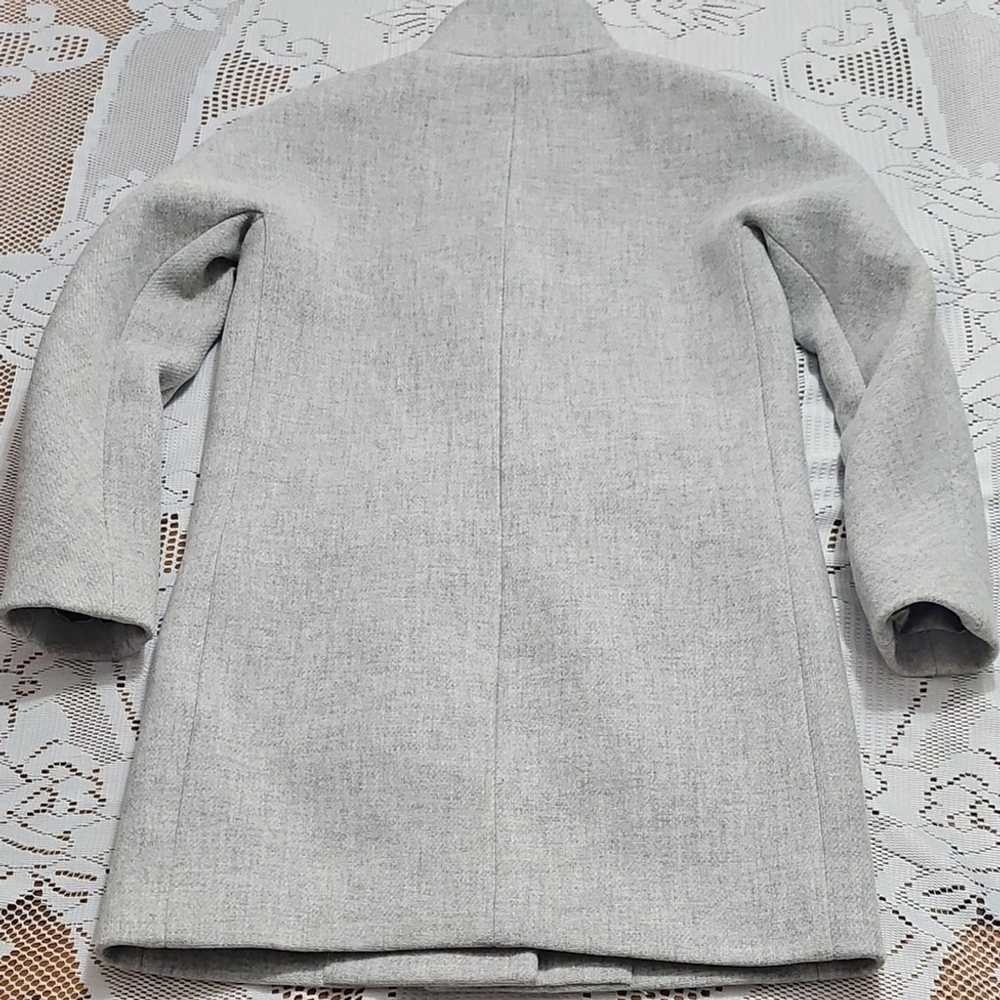 J. Crew Gray Italian Wool Cocoon Jacket - Picture 11 of 11